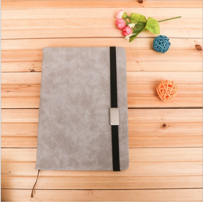 Portable notebook simple thickening business tie small hand book - Minihomy