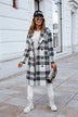 European And American Plaid Woolen Coat - Minihomy