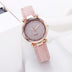 Casual Women Romantic Starry Sky Wrist Watch Leather Rhinestone Designer Ladies Clock - Minihomy