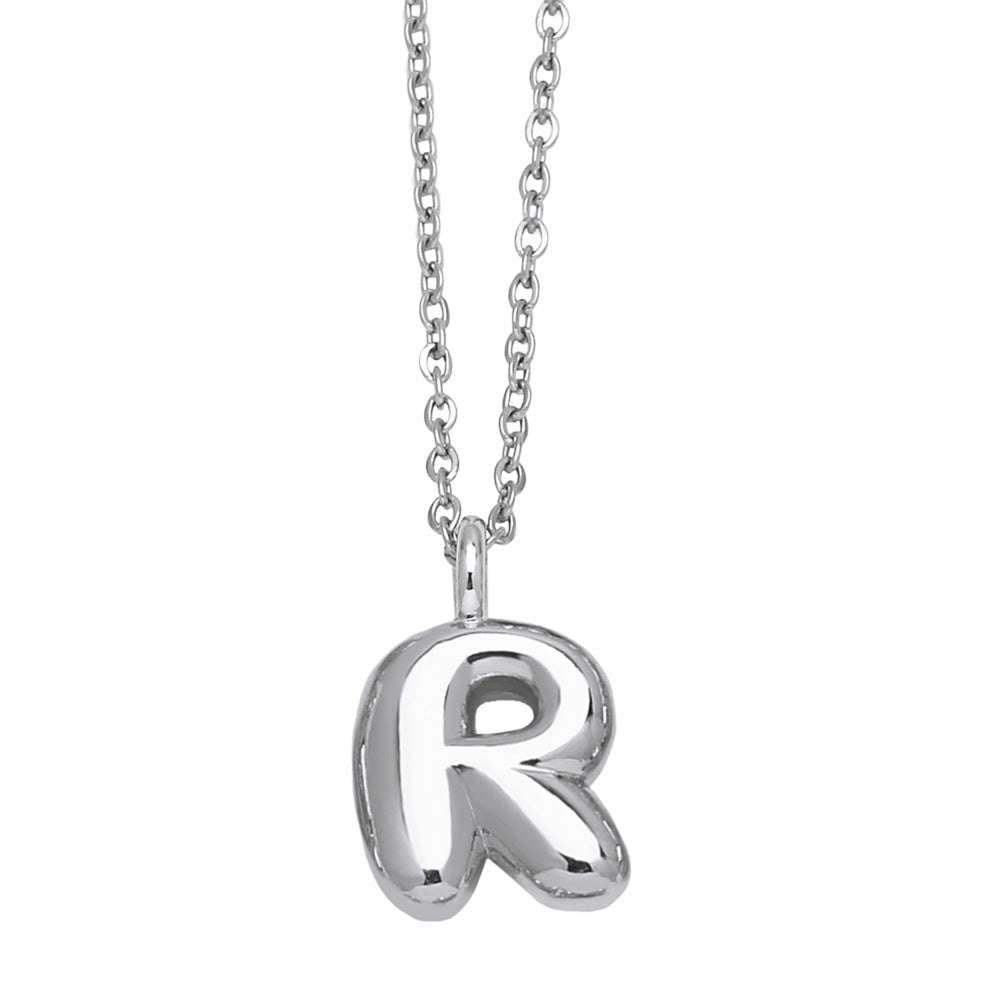 Copper Plated Gold 26 English Letters Pendant Necklace Niche Personality Clavicle Chain - Minihomy