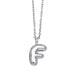 Copper Plated Gold 26 English Letters Pendant Necklace Niche Personality Clavicle Chain - Minihomy