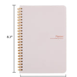 Non Dated Daily Weekly Monthly Planner Agenda Notebook Diary - Minihomy