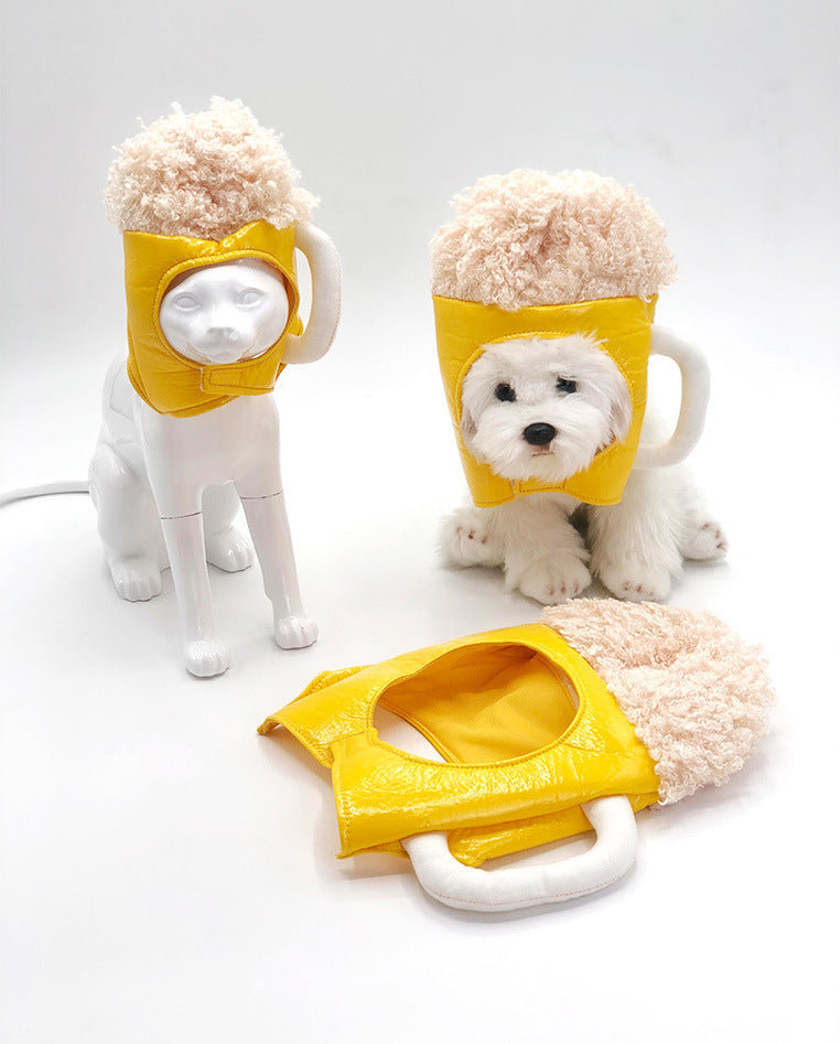 Pet Hat Dog Headdress Cosplay Turned Into Beer Hat - Minihomy