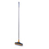 Floor Gap Cleaning Bristles Brush V-broom with Rubber Wiper - Minihomy