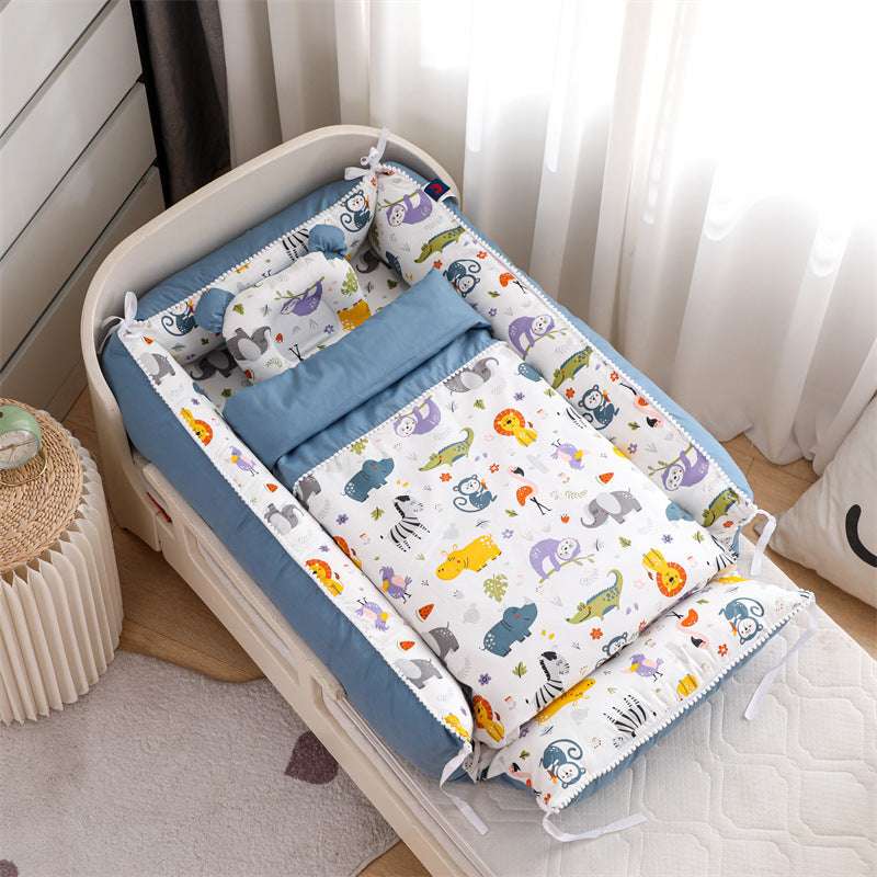 Baby Bed Bionic Nursing Bed Removable And Washable - Minihomy