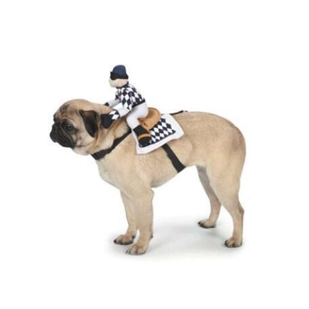 Cartoon Pet Cowboy Horseback Riding Costume Pet Supplies - Minihomy