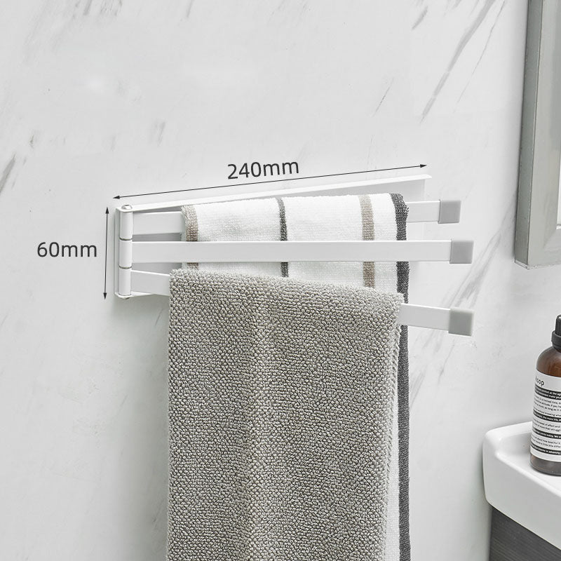 Nordic Bathroom Non-perforated Towel Rack Bathroom - Minihomy