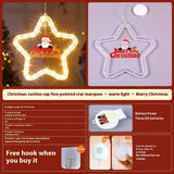 LED Christmas Star Lights - Window/Door Holiday Decoration