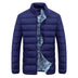 Elevate Your Style with the Men's Middle-Aged Youth Stand-Collar Padded Short Jacket - Minihomy