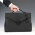 Men's Briefcase Casual Flap Weave Business - Minihomy