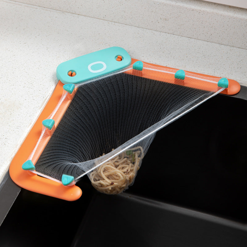 Octopus Sink Drain Rack Kitchen Sink Garbage Filter Rice Disposable Leak-proof Net Drain Rack - Minihomy