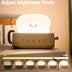 Funny LED Bread Maker Night Light - USB Charging, Dimmable, Timer, Kids Room Lamp - Minihomy