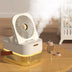 Portable Air Cooler Fan & Humidifier with Night Light - USB Mist Fan for Home Office - Minihomy