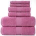 Home Simple Cotton Absorbent Towel Bath Towel 6-Piece Set: Fashionable Simplicity for Your Home - Minihomy