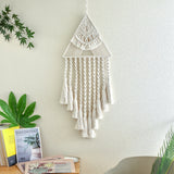 Handwoven Dream Catcher Wall Hanging - Bohemian Home Decor