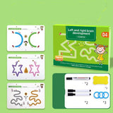 Interesting Children's Pen Control Training This Kindergarten Erasable Paper - Minihomy