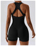 High Elasticity Integrated Back Yoga Suit - Minihomy