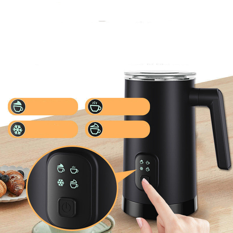 Home Automatic Stainless Steel Electric Hot And Cold Milk Whipping Machine Kitchen Gadgets - Minihomy