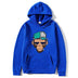 Monkey Printed Men's Hoodie Leisure Warm Sweatshirt - Minihomy