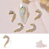 Nail Art DIY Love Heart Alloy Jewelry Nail Piece Nail Decoration Rhinestone - Minihomy