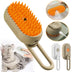 3-in-1 Electric Spray Cat Steam Brush for Pet Grooming - Professional Hair Removal and Massage Comb - Minihomy