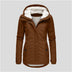 Autumn Winter Berber Fleece Casual Hooded Coat - Minihomy