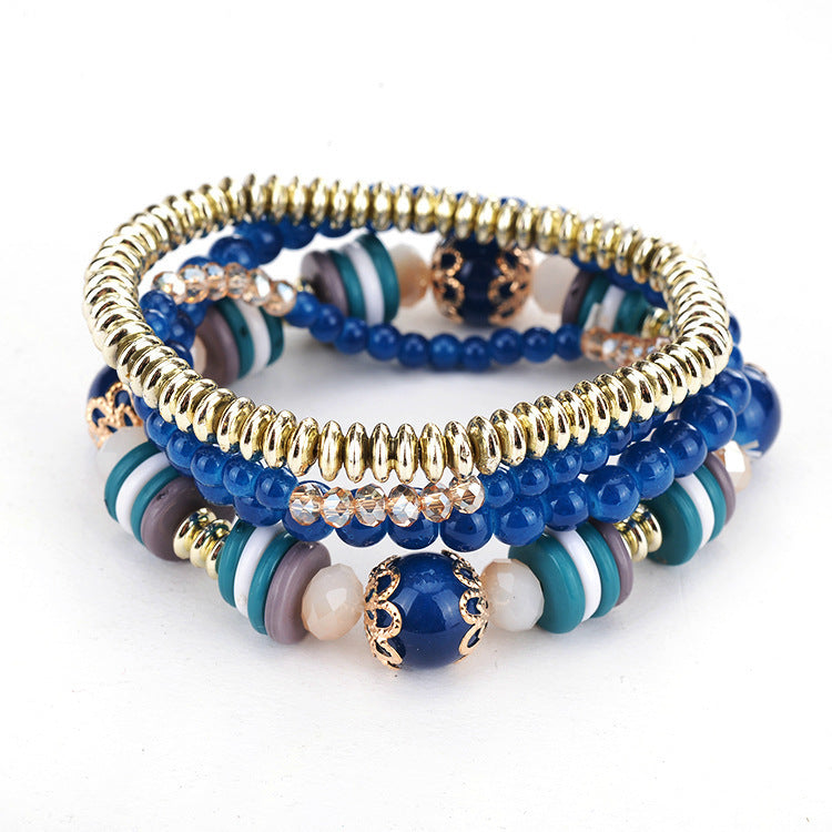 European And American Wild 4 Sets Of Bracelets Fashion Bracelets - Minihomy