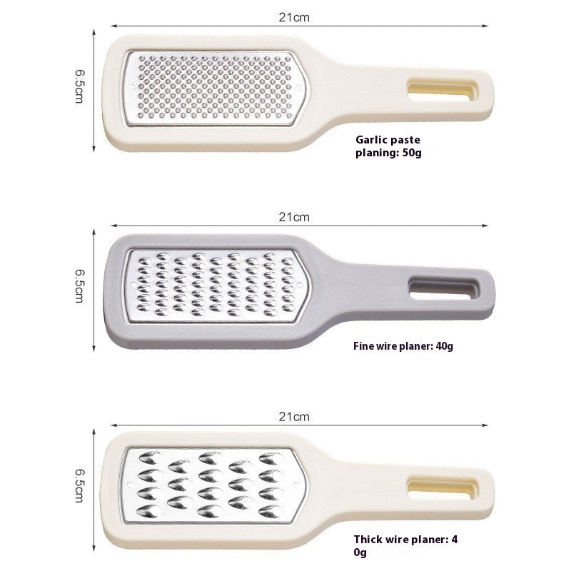 3 In 1 Cheese Grater Portable Handheld Stainless Steel Vegetable Grater Kitchen Tools Efficient Food Graters Home Kitchen Gadgets - Minihomy