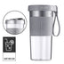 Portable Blender, USB Rechargeable Smoothie Maker, Fruit Juicer, Sports Bottle, Multifunction Blender - Minihomy