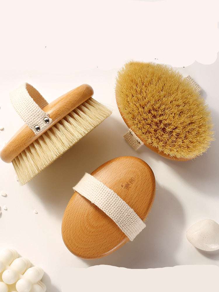 Bristle Brush Bath Brush Body Fat Brush Skin Brush - Minihomy