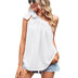 Cross-border Women's Clothing Shoulder Lace-up Bow Top One-shoulder Vest - Minihomy