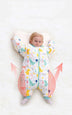 Baby Sleepsacks Cartoon Pattern Baby Sleeping Bag Carriage Sack for Newborn Split Leg - Minihomy