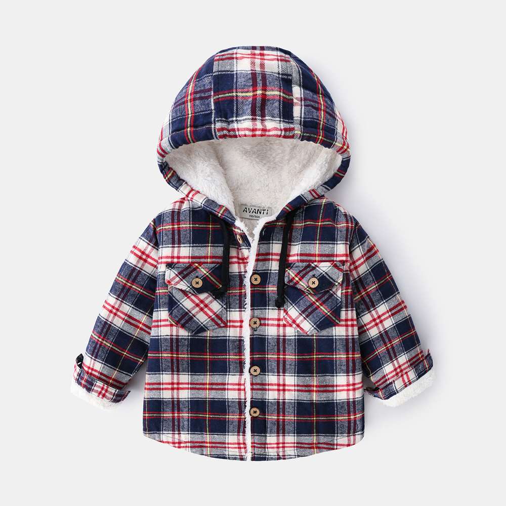 Boys' Extra Heavy Hoodie - Autumn and Winter Jacket - Minihomy