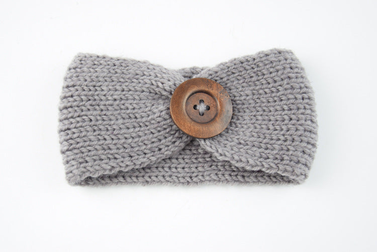 Baby wool headband hand-woven hair accessories - Minihomy