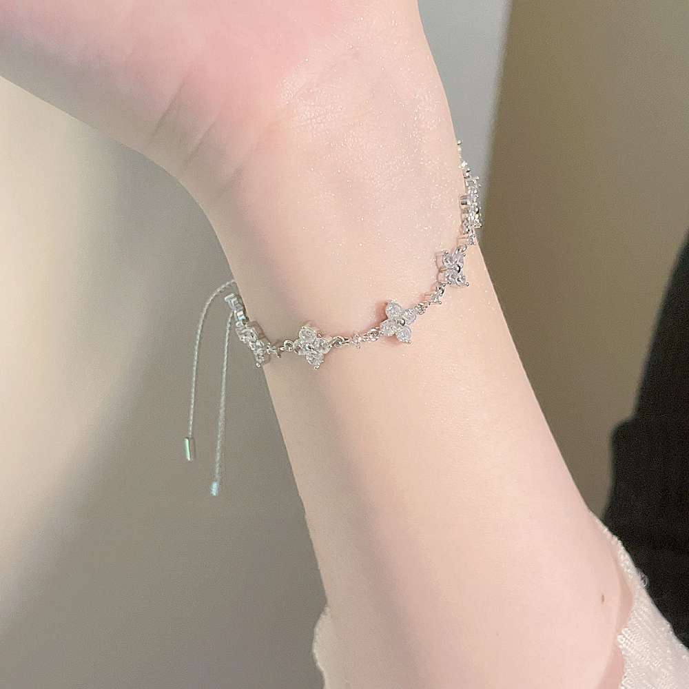 Elegant Shining Bracelet Female Personality All-match Adjustable - Minihomy