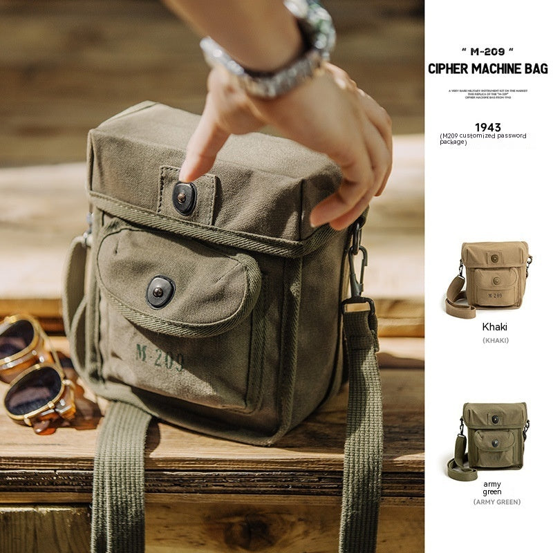 Fashion Retro Square Waist Bag For Men - Minihomy