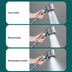 3 Modes High Pressure Shower Head with Filter - Portable Rainfall Faucet Tap for Bathroom - Minihomy