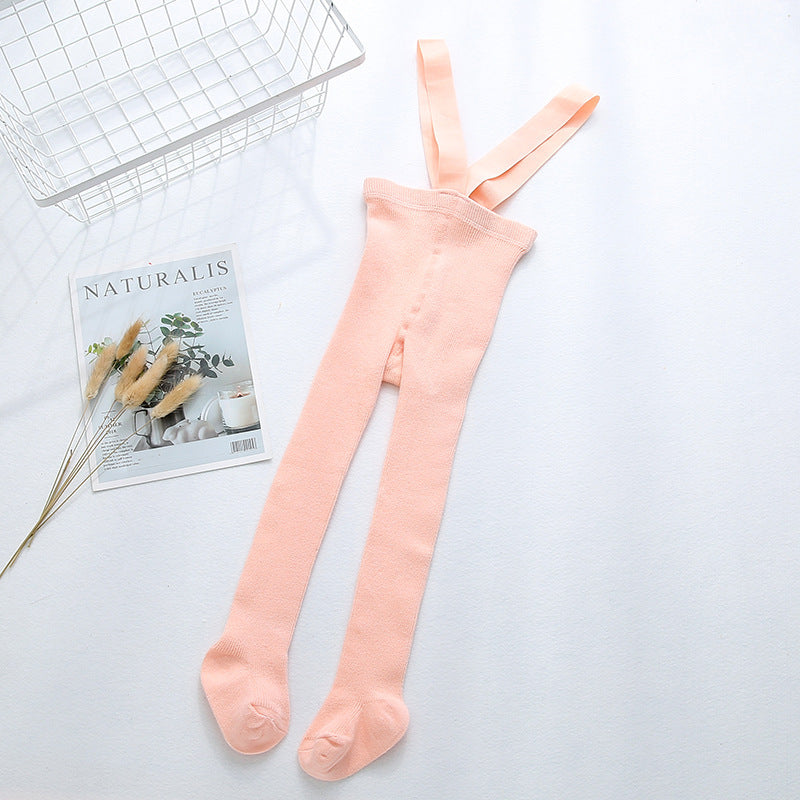 Combed cotton baby crawling cross overalls - Minihomy