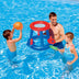 Inflatable Basketball Hoop for Kids - Water Shooting Game with PVC Frame - Minihomy