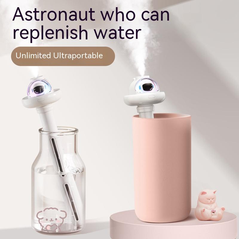 Mini Astronaut USB Humidifier: Portable & Silent Air Moisturizer - Minihomy