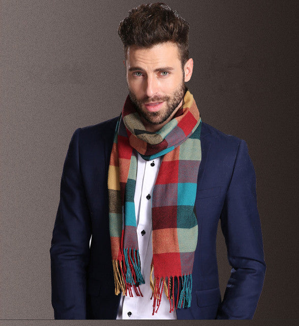 Winter Warm Shawl Scarf for Men