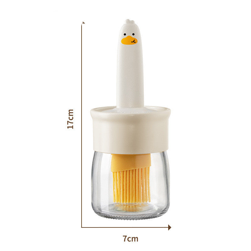 Oil Brush with Bottle - High Temperature Resistant - Minihomy