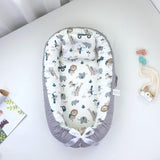 Pure Cotton Baby Nest Bed Portable Newborn Baby Bed