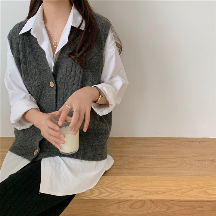 Women Sweaters Wear Korean Style Loose Clothes