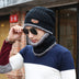 Men's Knitted Wool Hat Casual Warm Bib - Minihomy