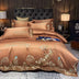 Ice Silk Quilt Sets Bed Sheets Bedding Four-piece Set - Minihomy