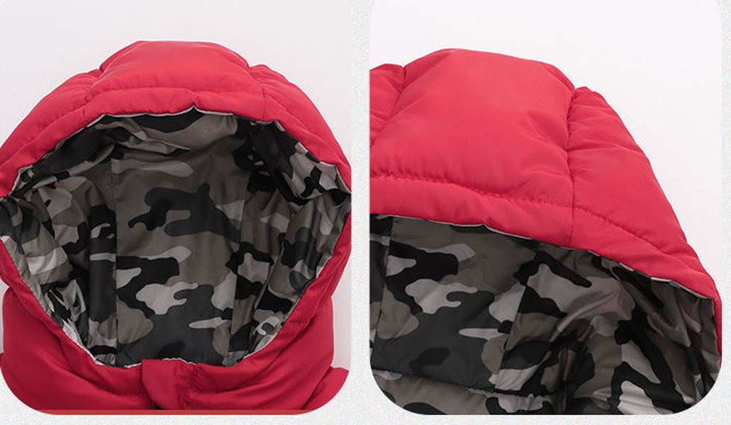 Middle And Small Children Wear Double-sided Padded Winter Jackets - Minihomy