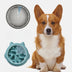 Pet Dog Cat Slow Feeder Bowl - Anti-Choking Interactive Eating Dish - Minihomy