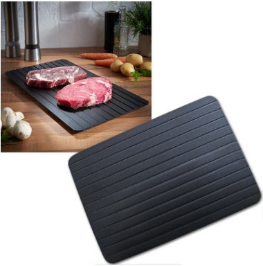 Fast Defrosting Tray Thaw  Kitchen Quick Aluminum Thaw Plate - Minihomy