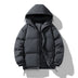 Men's Hoodie Padded Coat Thickened Cotton-padded Clothes Loose Casual Cotton-padded Jacket - Minihomy